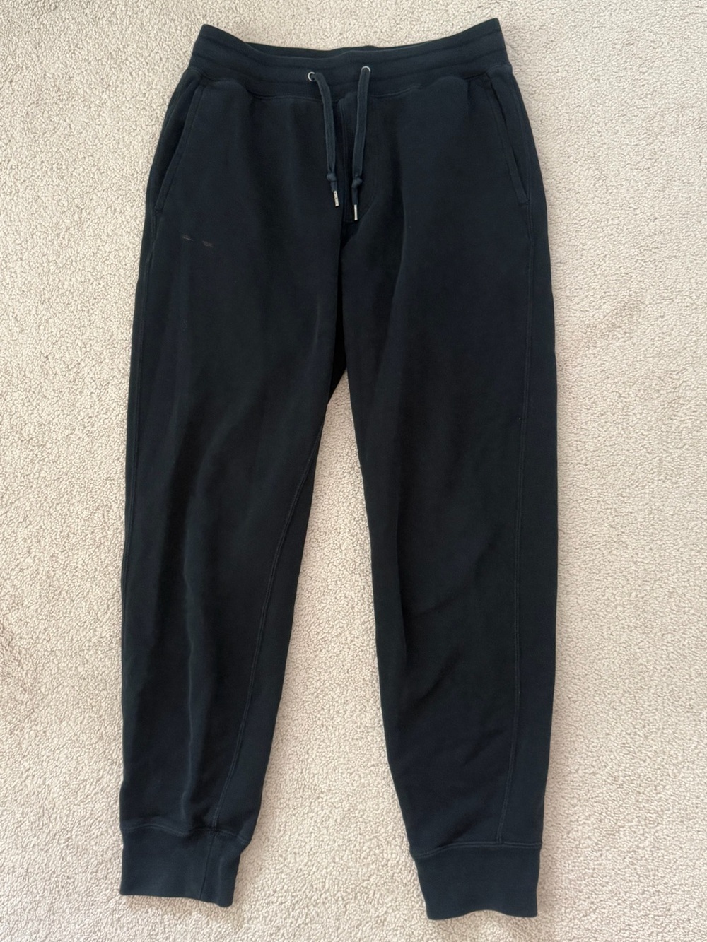 Uniqlo Men's Black Drawstring Joggers